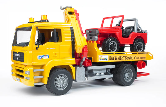 MAN TGA Tow Truck with Cross Country Vehicle