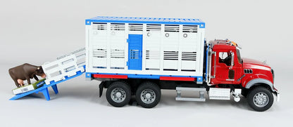 MACK Granite Cattle Transport with Cattle - Little Pickles Toy Store