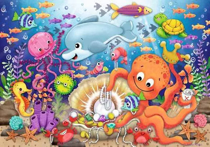 Fishie's Fortune 24-Piece Puzzle - Little Pickles Toy Store
