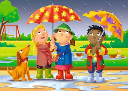 What's The Weather 6/8/10/12- Piece Puzzle - Little Pickles Toy Store