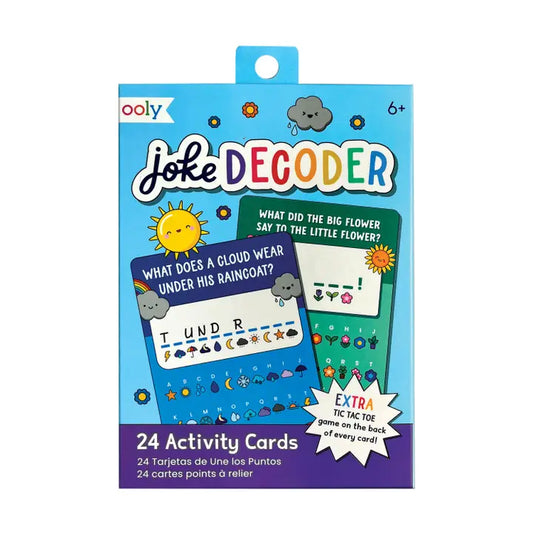 Ooly Joke Decoder Activity Cards - Set of 24