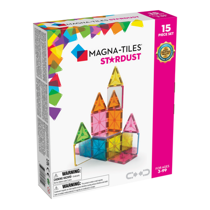 Magna-Tiles Stardust 15-Piece Set - Little Pickles Toy Store