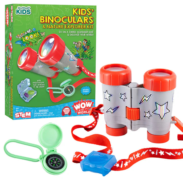 Wow In The World Kids Binoculars & Nature Explorer Kit