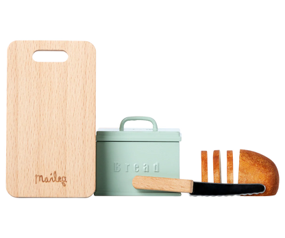 Maileg Bread Box with Utensils, Miniature