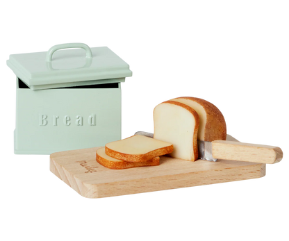 Maileg Bread Box with Utensils, Miniature