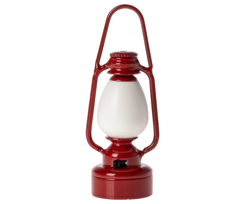 Vintage Lantern, Mouse - Red