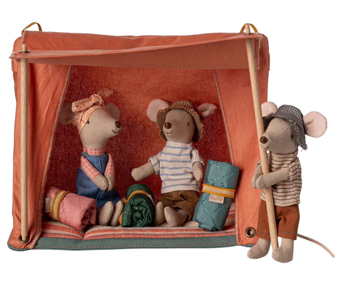 Maileg Happy Camper Tent - Mouse