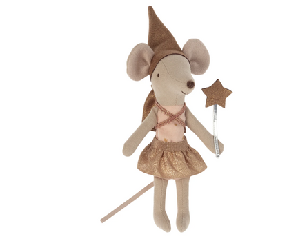Maileg Tooth Fairy Mouse in Matchbox, Rose