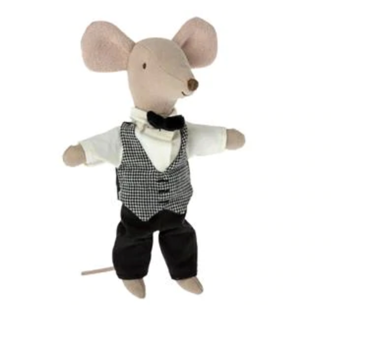 Maileg Waiter Mouse, Big Brother