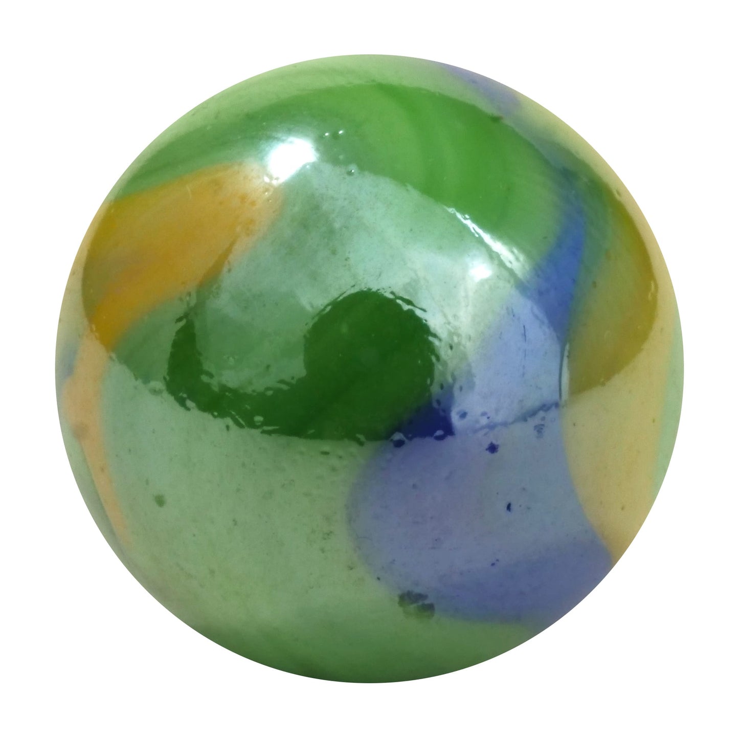 22mm Handmade Marble - Peacock (Assorted)