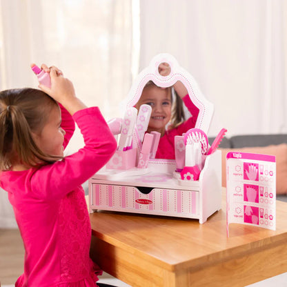 Wooden Bueaty Salon Play Set