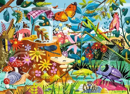 Backyard Bug World Puzzle 60 Piece