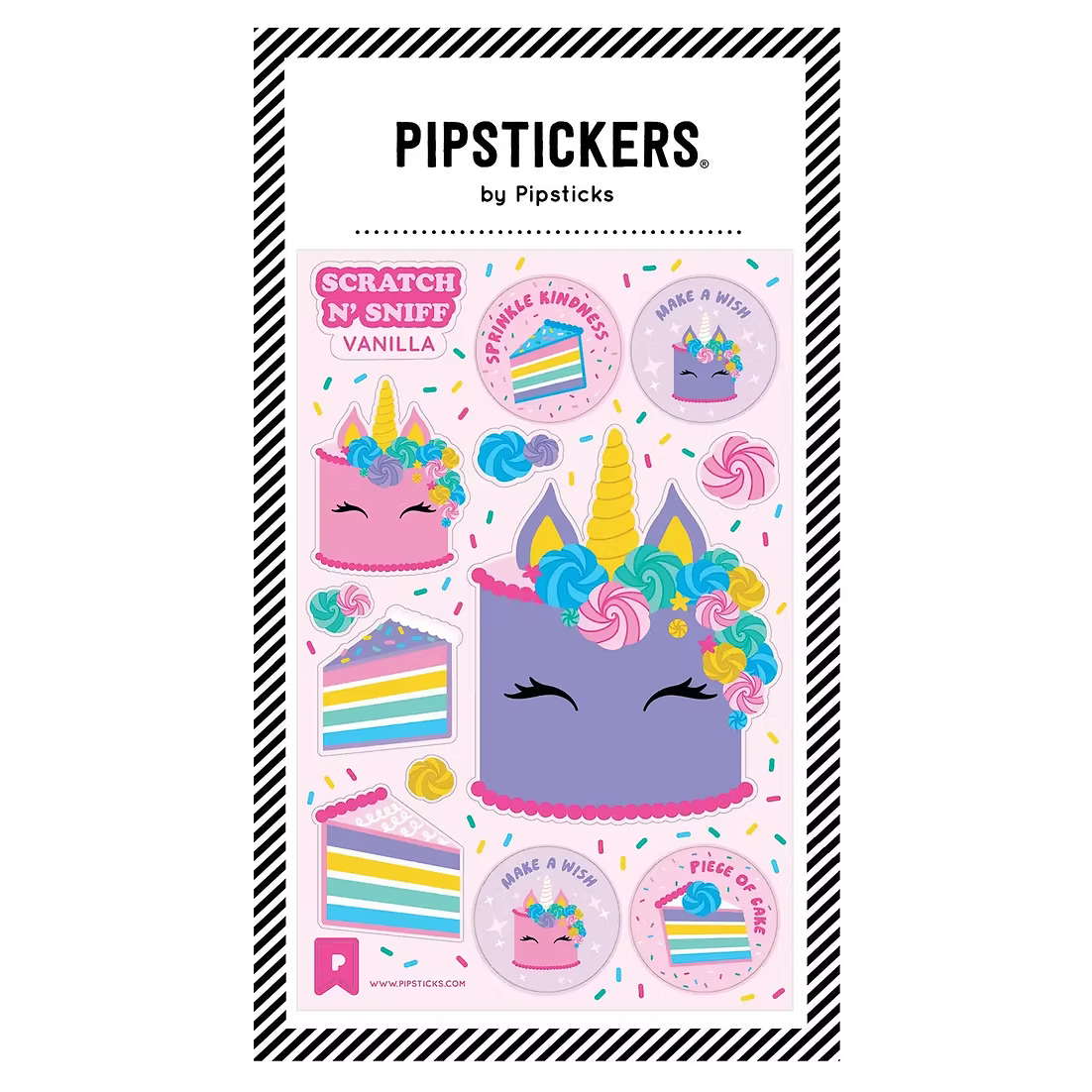 Pipsticks Scratch N' Sniff Stickers
