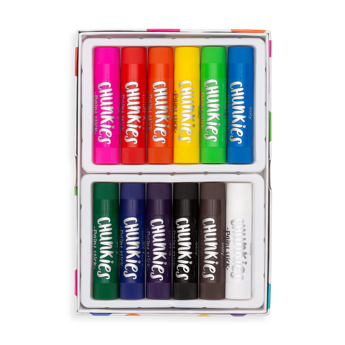 Ooly Chunkies Paint Sticks Set of 12