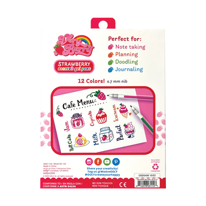 Ooly Very Berry Scented Gel Pens Set of 12 - Little Pickles Toy Store