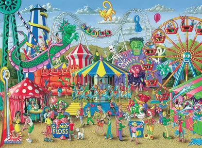 Fun at the Carnival - XXL 300 Piece Jigsaw Puzzle