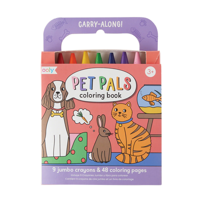 Carry-Along Crayons & Coloring Book Kit