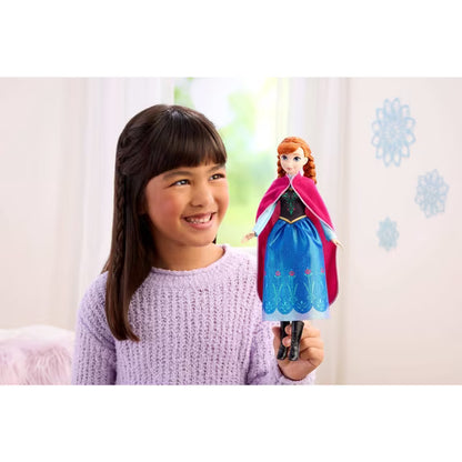 Disney Frozen Anna Doll, Blue or Black Dress
