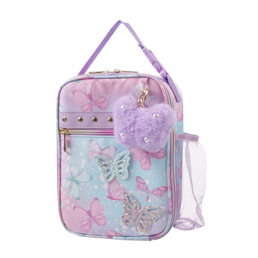 Insulated Lunch Bag, Tie Dye Butterfly