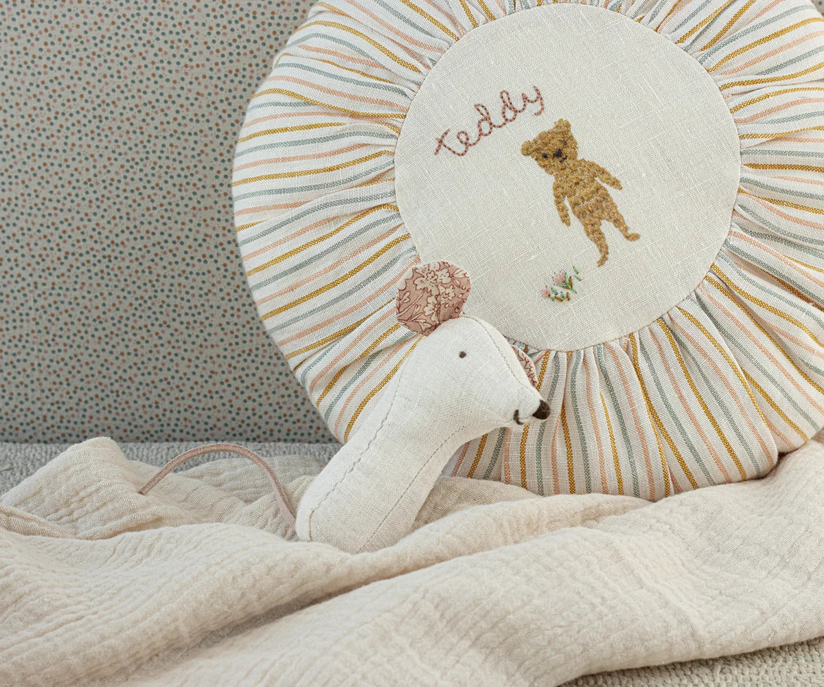 Lullaby Friends Mouse Rattle - Natural