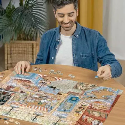 Corner Bakery 750 pc Large Format Jigsaw Puzzle