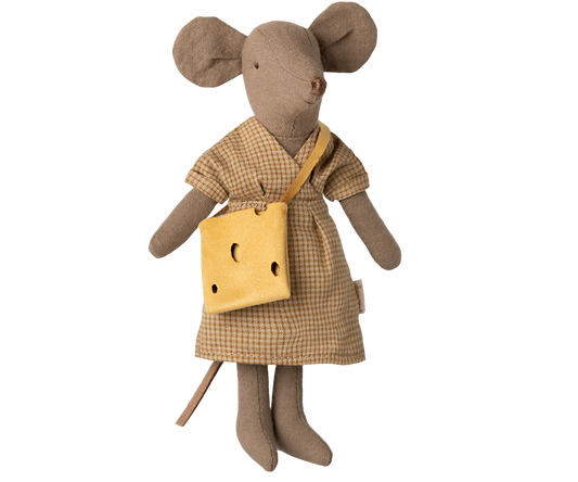 Maileg Mum Mouse, Light Brown