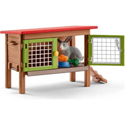 Schleich Farm World Rabbit Hutch - Little Pickles Toy Store