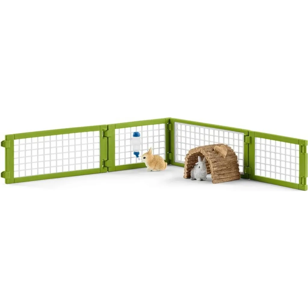 Schleich Farm World Rabbit Hutch