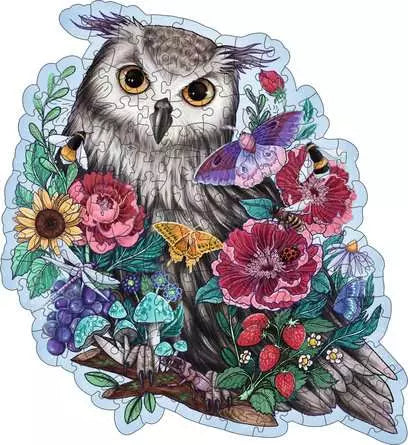 Mysterious Owl 150-Piece Wooden Puzzle - Little Pickles Toy Store
