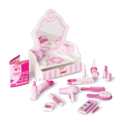 Wooden Bueaty Salon Play Set