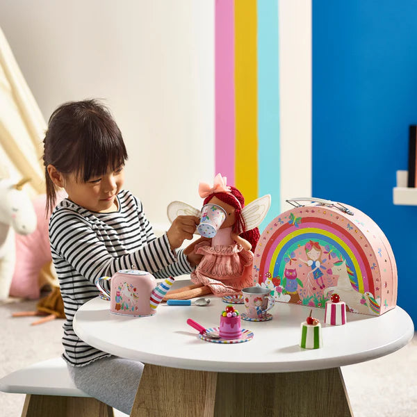 Rainbow Fairy Tin Tea Set - 10 piece