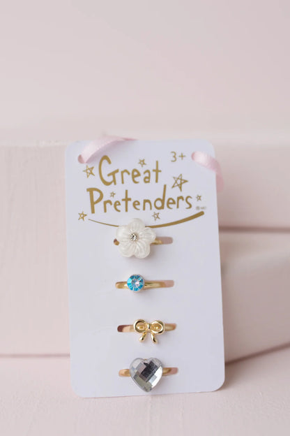 Boutique Sassy Ring Set, 4 Pieces - Little Pickles Toy Store