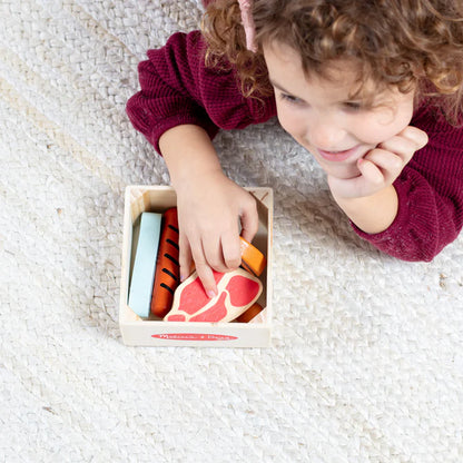 Wooden Food Groups Play Set -  Protein