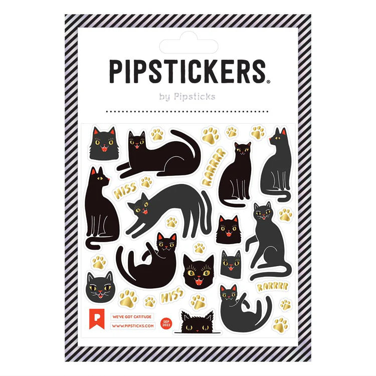 Pipstickers We've Got Catitude Stickers