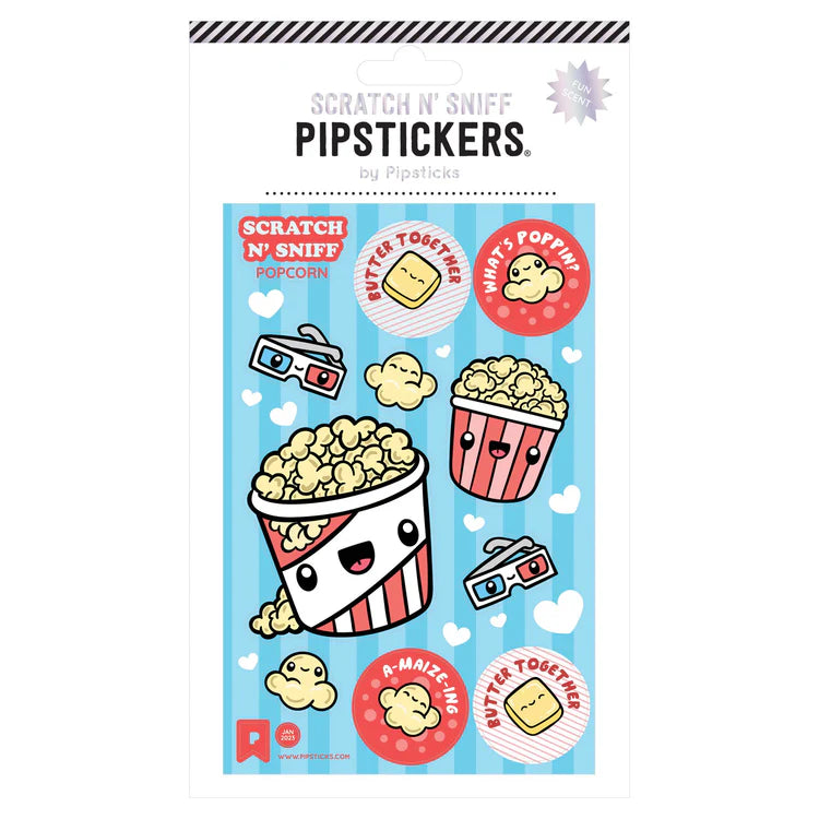 Pipsticks Scratch N' Sniff Stickers