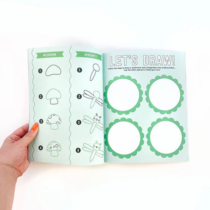 Pipsticks Draw-Along Fantasy Sticker Book