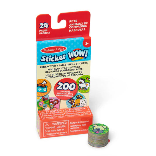 Sticker WOW! Mini Activity Pad & Refill Stickers - Pets