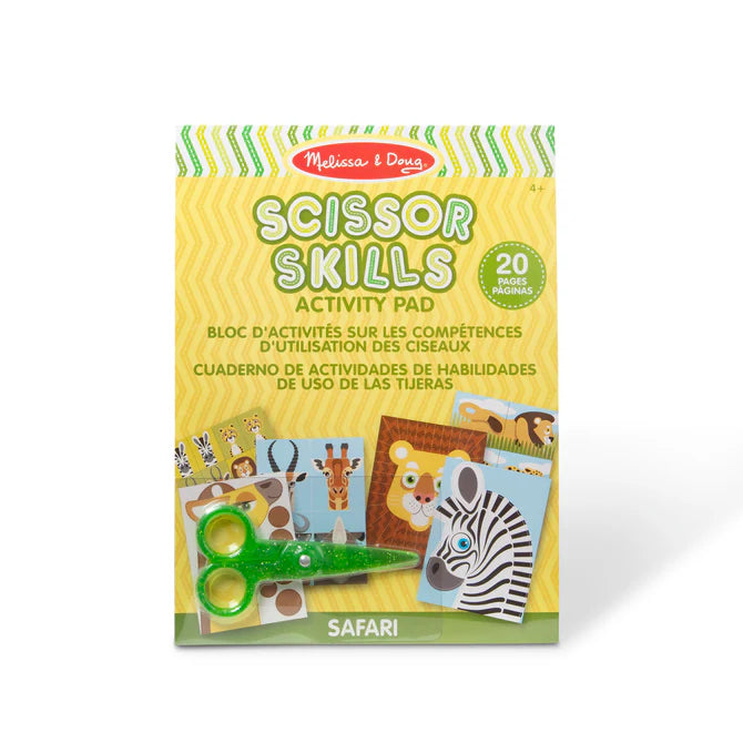 Scissor Skills Activity Pad - Safari