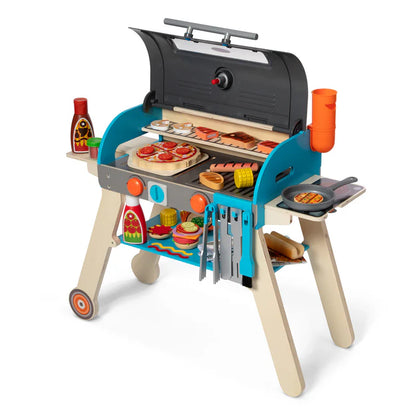 Melissa and Doug Deluxe Grill and Pizza Oven Play Set