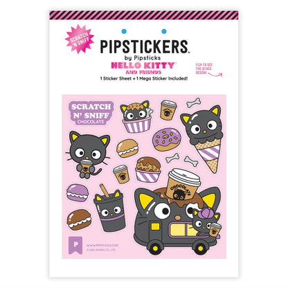 Pipstickers Chococat Choco Chariot Scratch 'N' Sniff Stickers 2-Pack