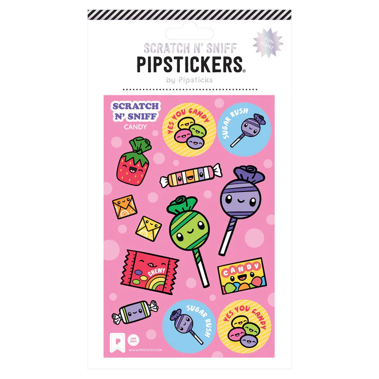 Pipsticks Scratch N' Sniff Stickers