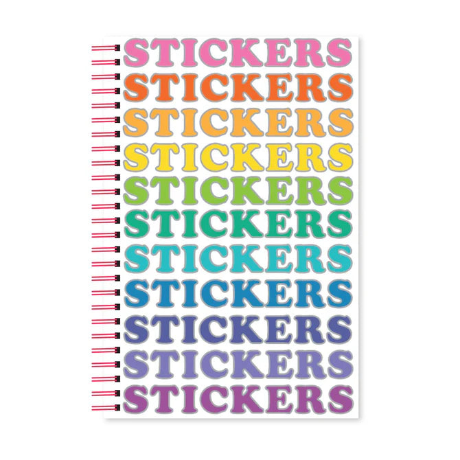 Colorful Stickers - Reusable Sticker Book
