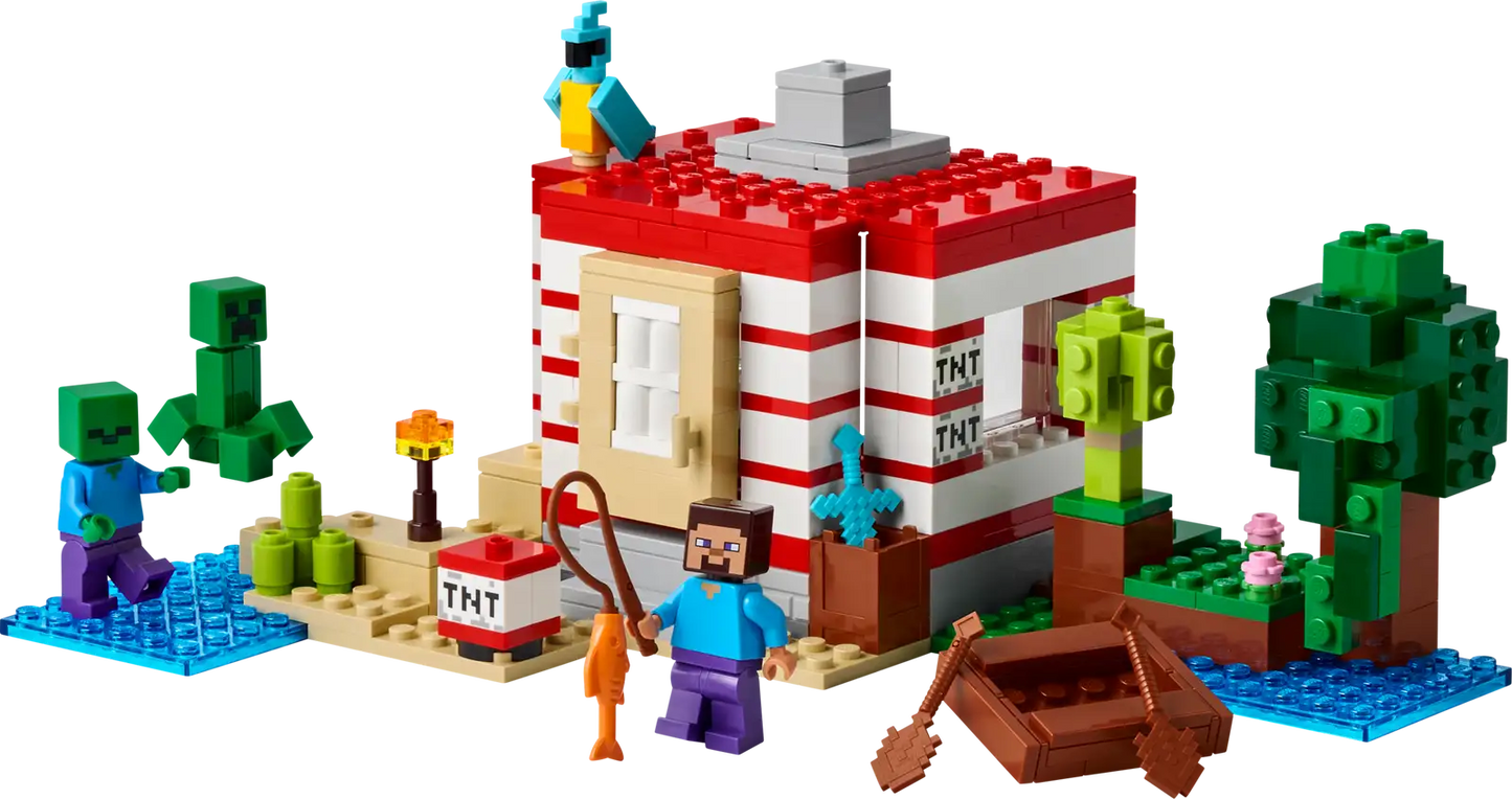 LEGO Minecraft TNT Jungle House #21275