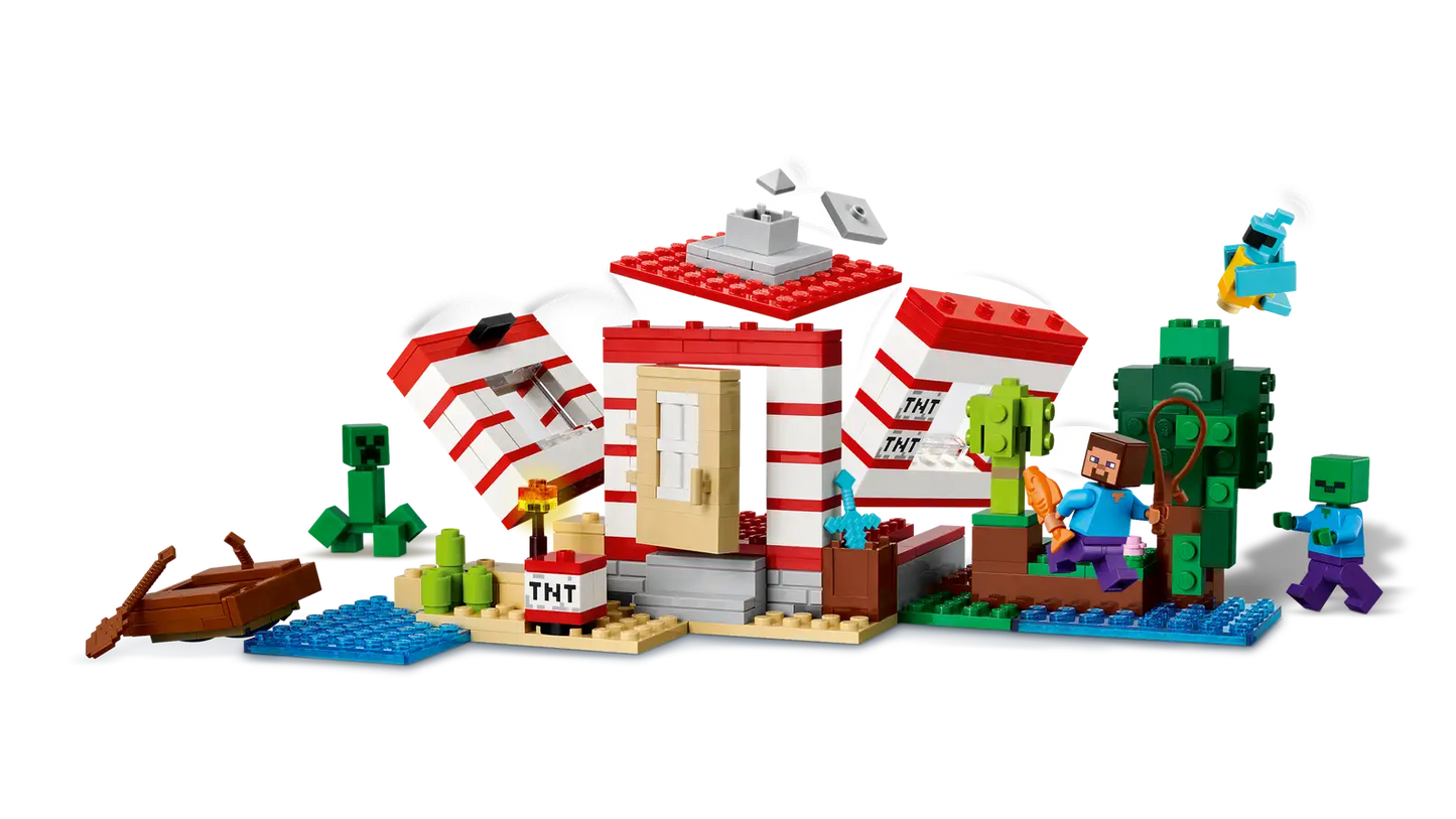 LEGO Minecraft TNT Jungle House #21275