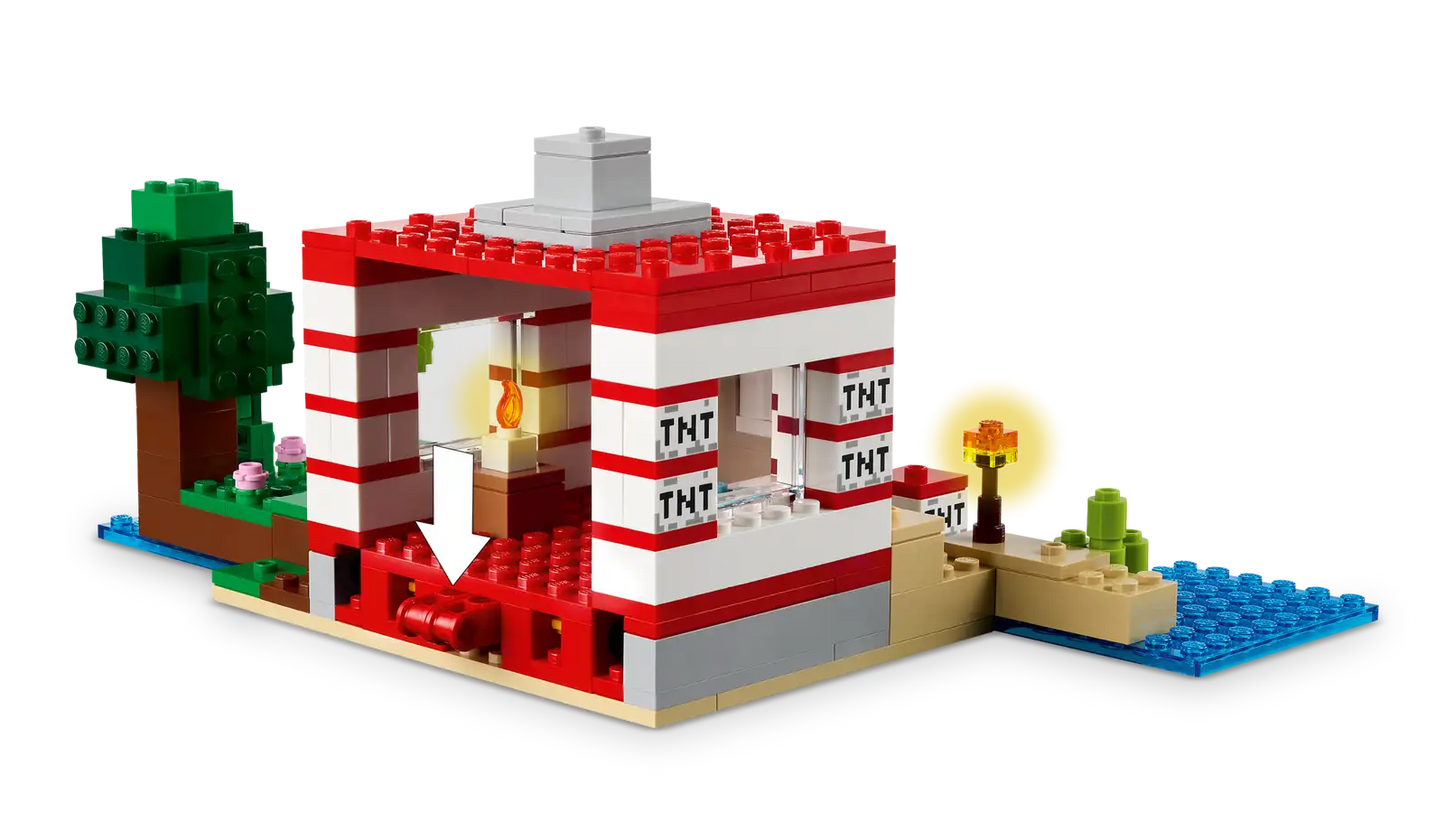 LEGO Minecraft TNT Jungle House #21275