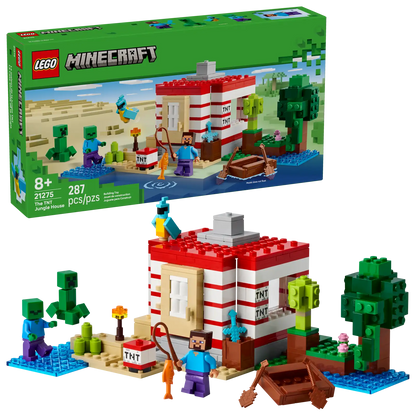 LEGO Minecraft TNT Jungle House #21275