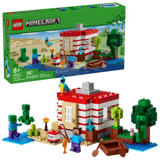 LEGO Minecraft TNT Jungle House #21275
