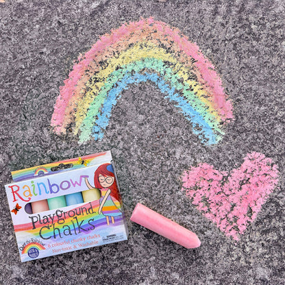 Rainbow Playground Chalks