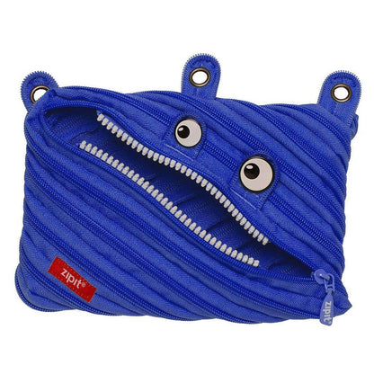 Monster 3 Ring Binder Pencil Pouch, Blue - Little Pickles Toy Store