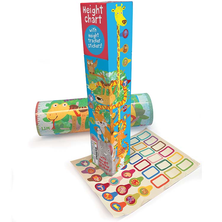 Animals All together  Height Chart